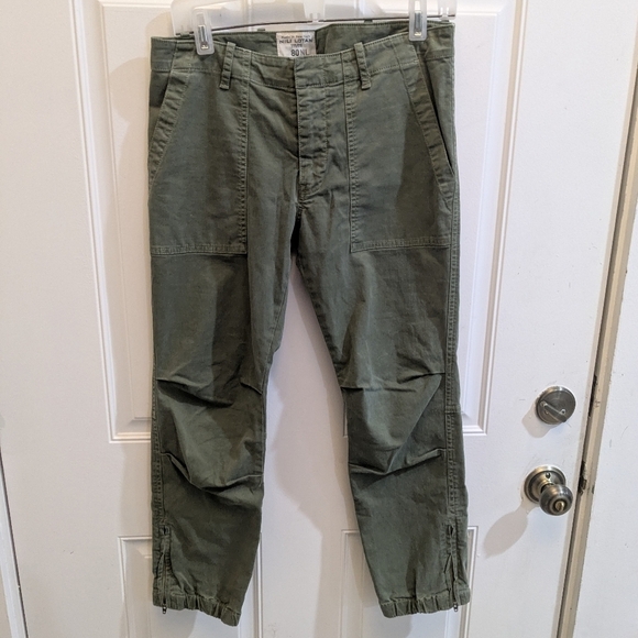 Nili Lotan Cropped French Military Pant - Picture 4 of 7